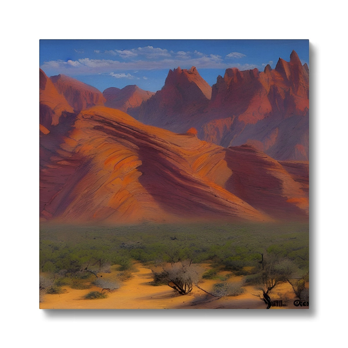 Desert Mountains Eco Canvas Prodigi