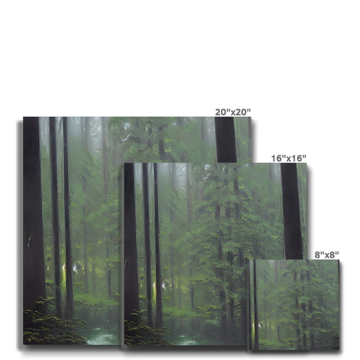 Rainy Forest Eco Canvas Prodigi