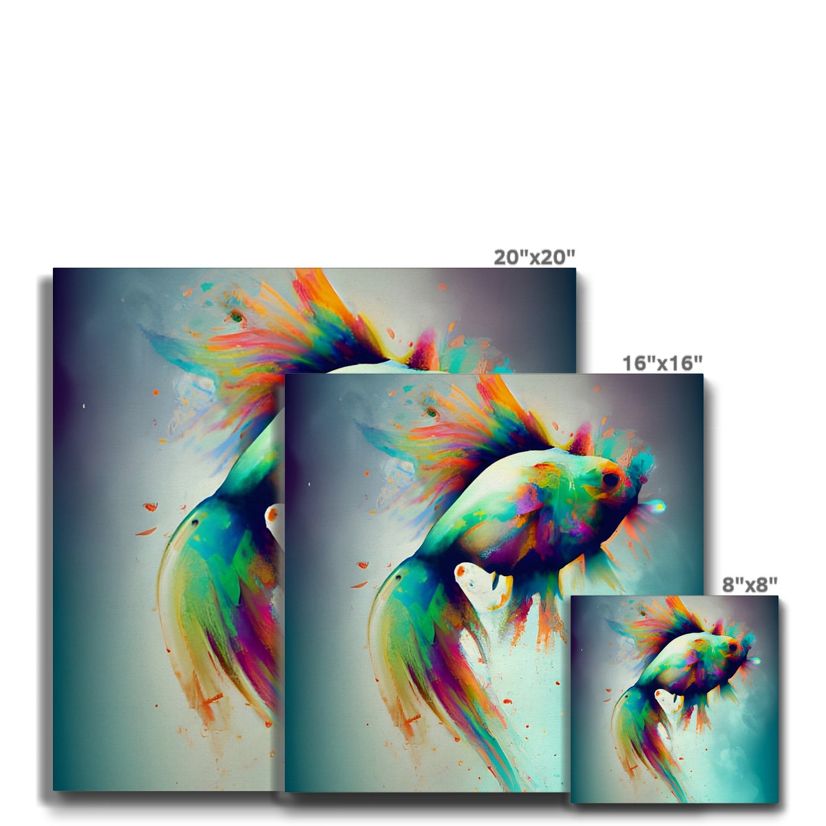 Jumping Fish Eco Canvas Prodigi