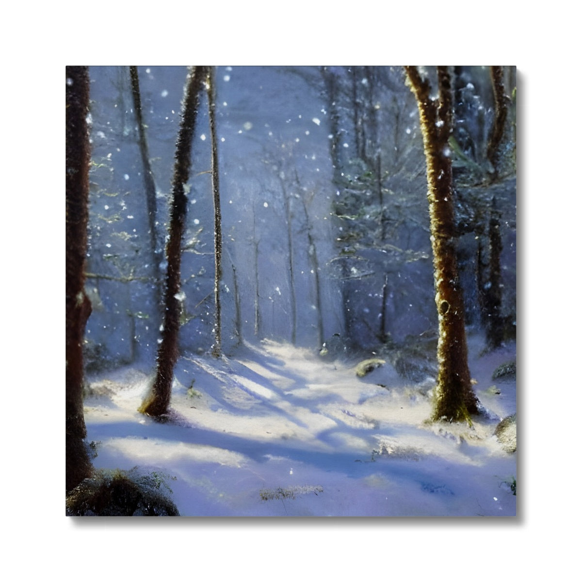 Snowy Forest Canvas Prodigi