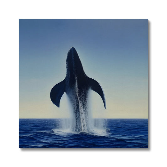 Rising Whale Canvas Prodigi