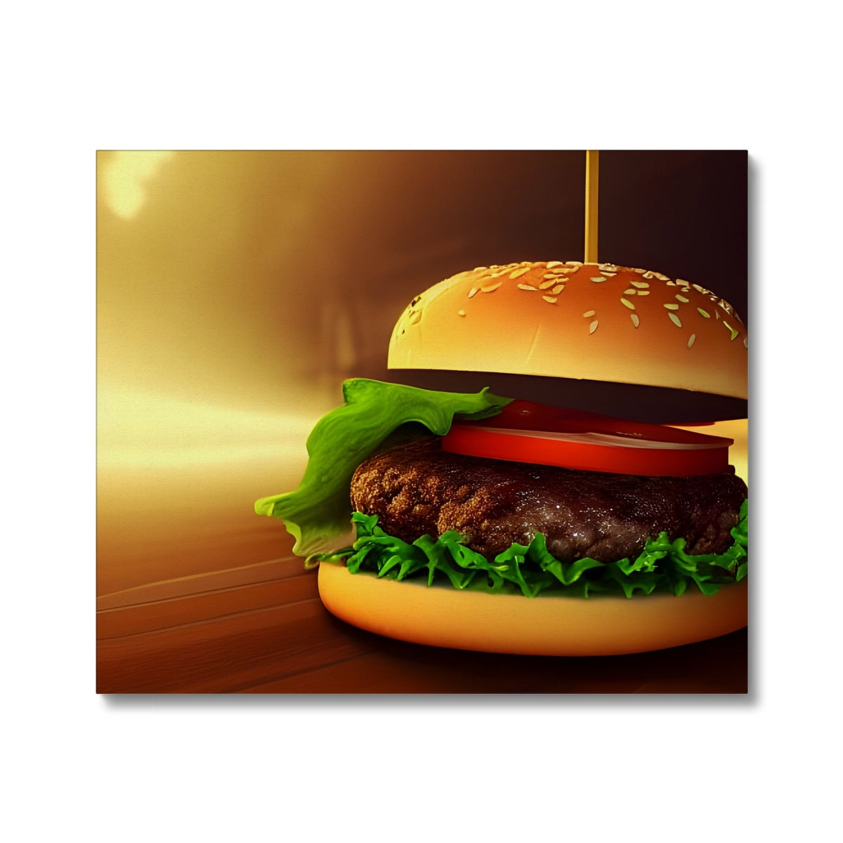 Burger Highlight Canvas Prodigi