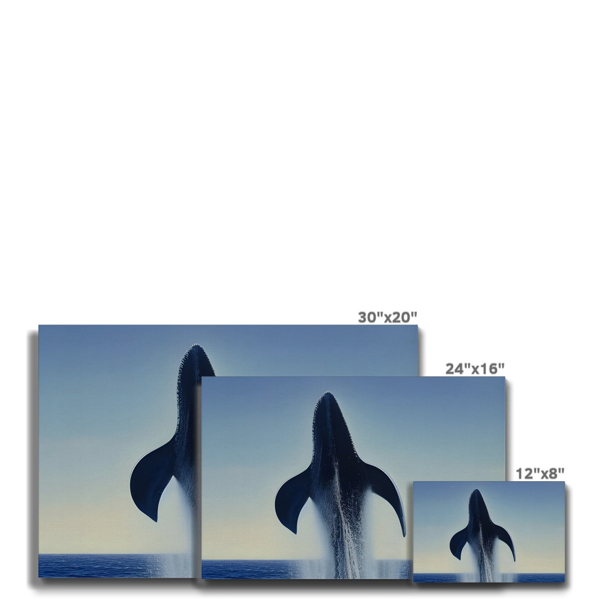 Rising Whale Eco Canvas Prodigi