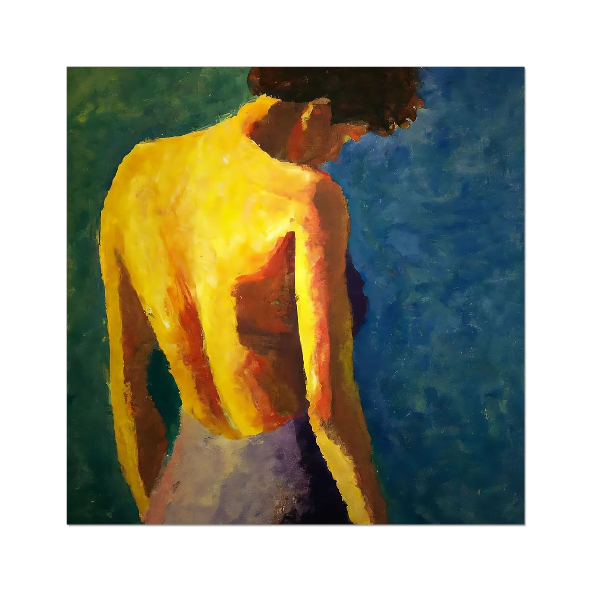 Women's Back Fine Art Print Prodigi