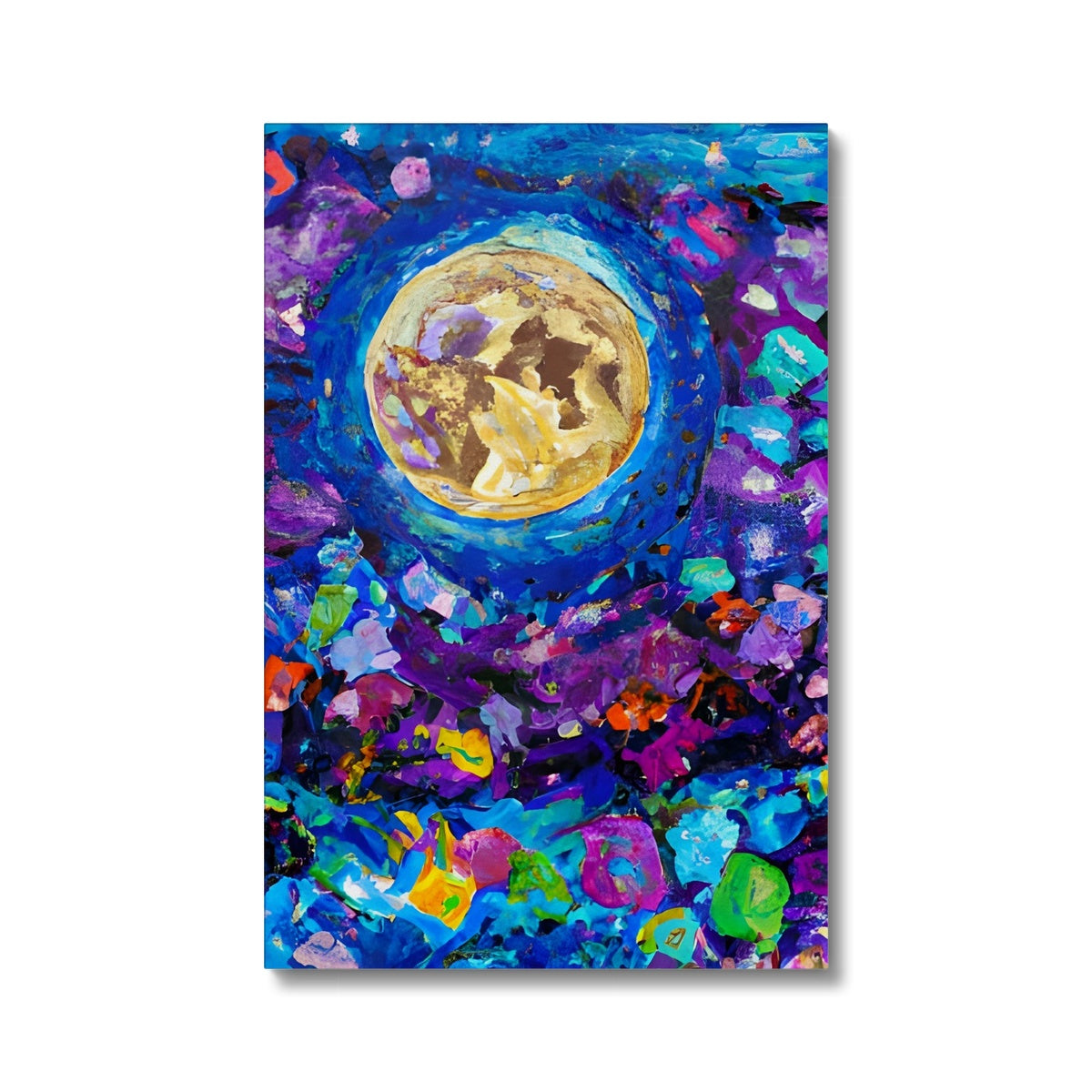 Moon in Flower Field Eco Canvas Prodigi