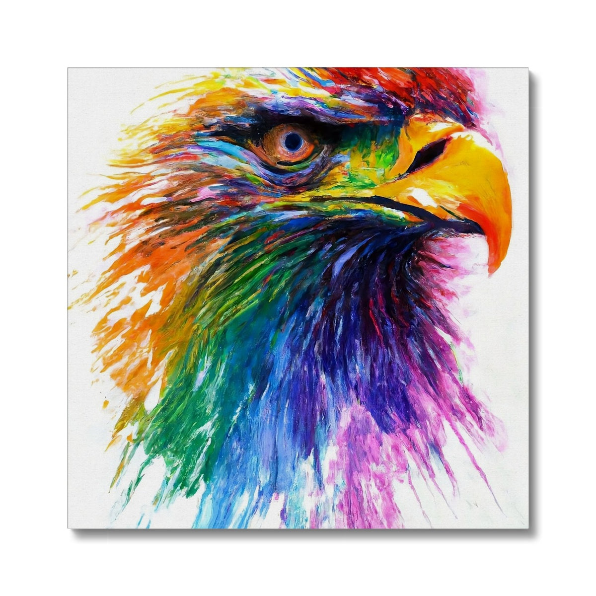 Rainbow Eagle Canvas Prodigi