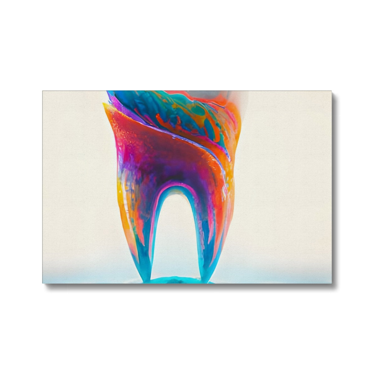 Tooth in Colour Waves Eco Canvas Prodigi