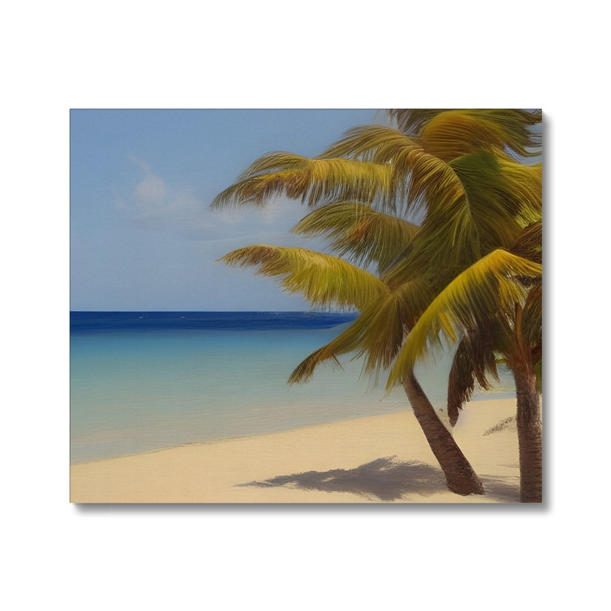 Calm Palm Beach Canvas Prodigi