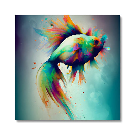 Jumping Fish Canvas Prodigi
