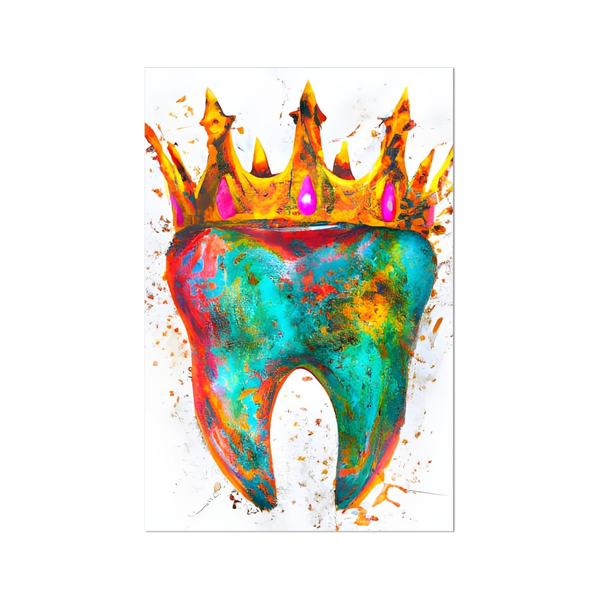 King Tooth Fine Art Print Prodigi