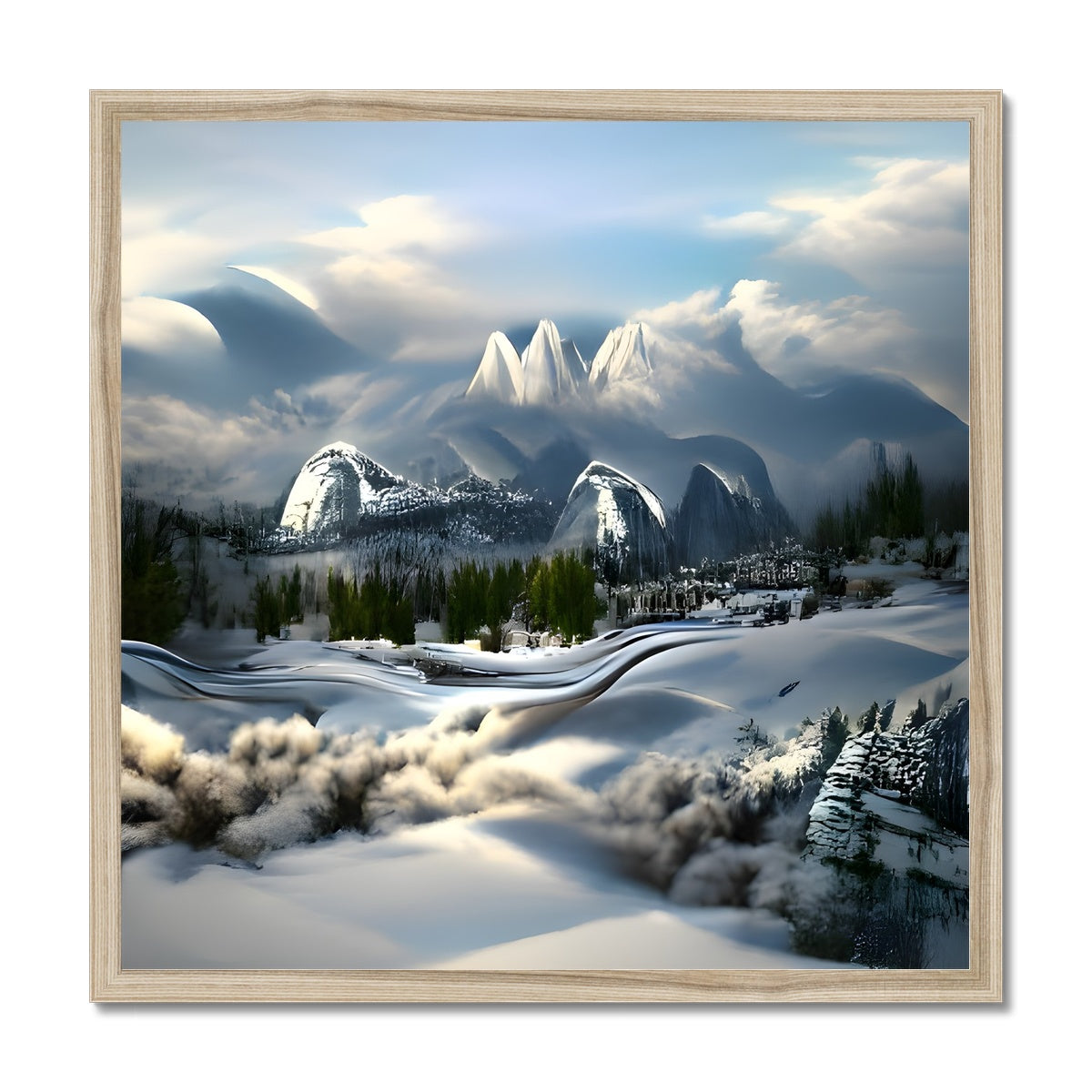 Winter Wonderland Framed Print Prodigi