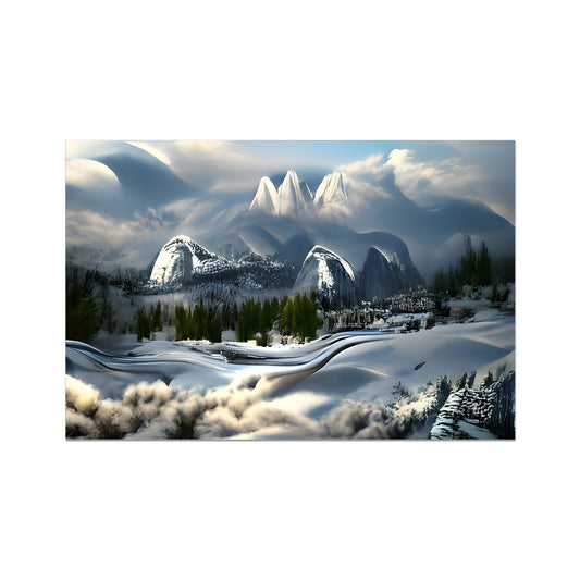 Winter Wonderland Fine Art Print Prodigi