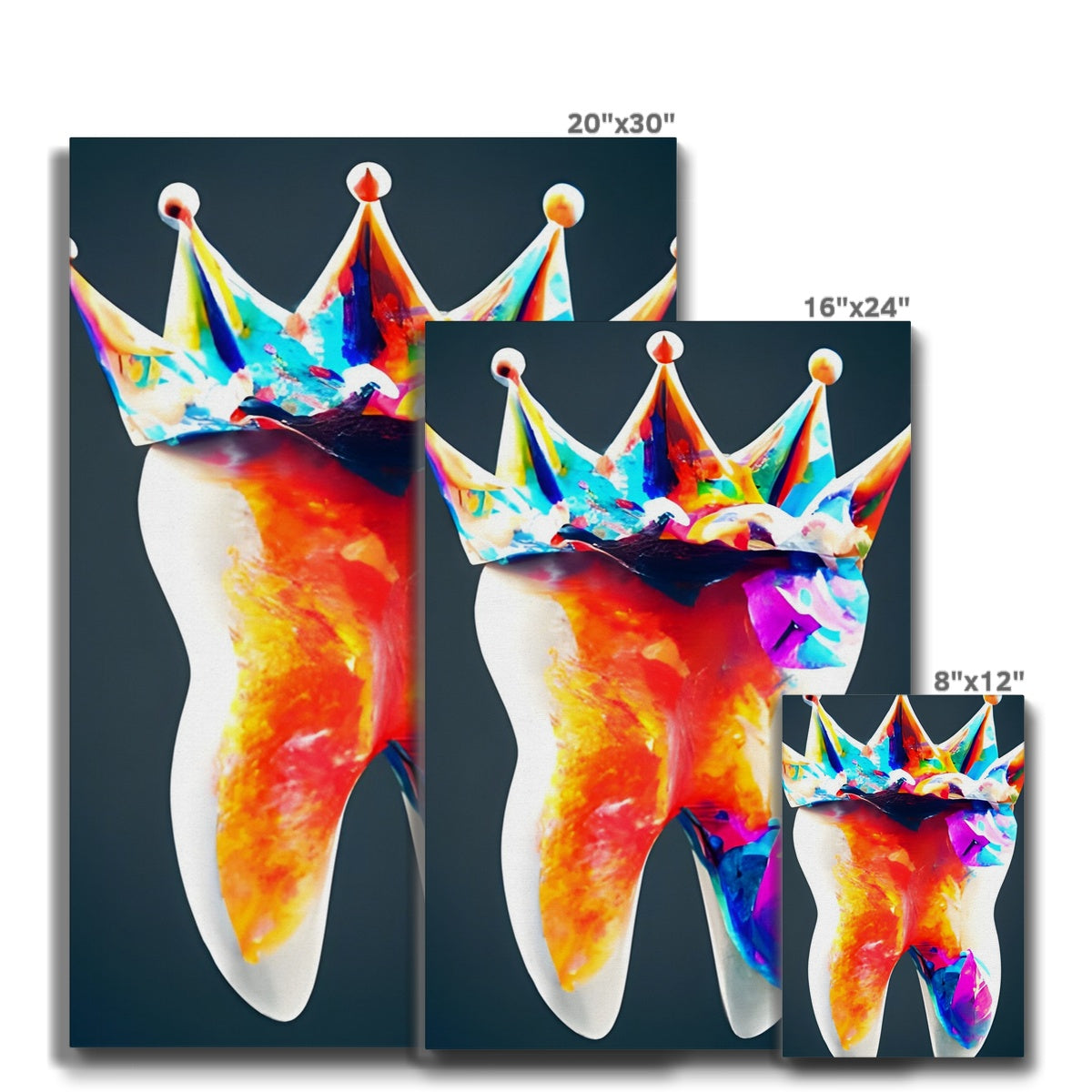 King Crystal Tooth Eco Canvas Prodigi