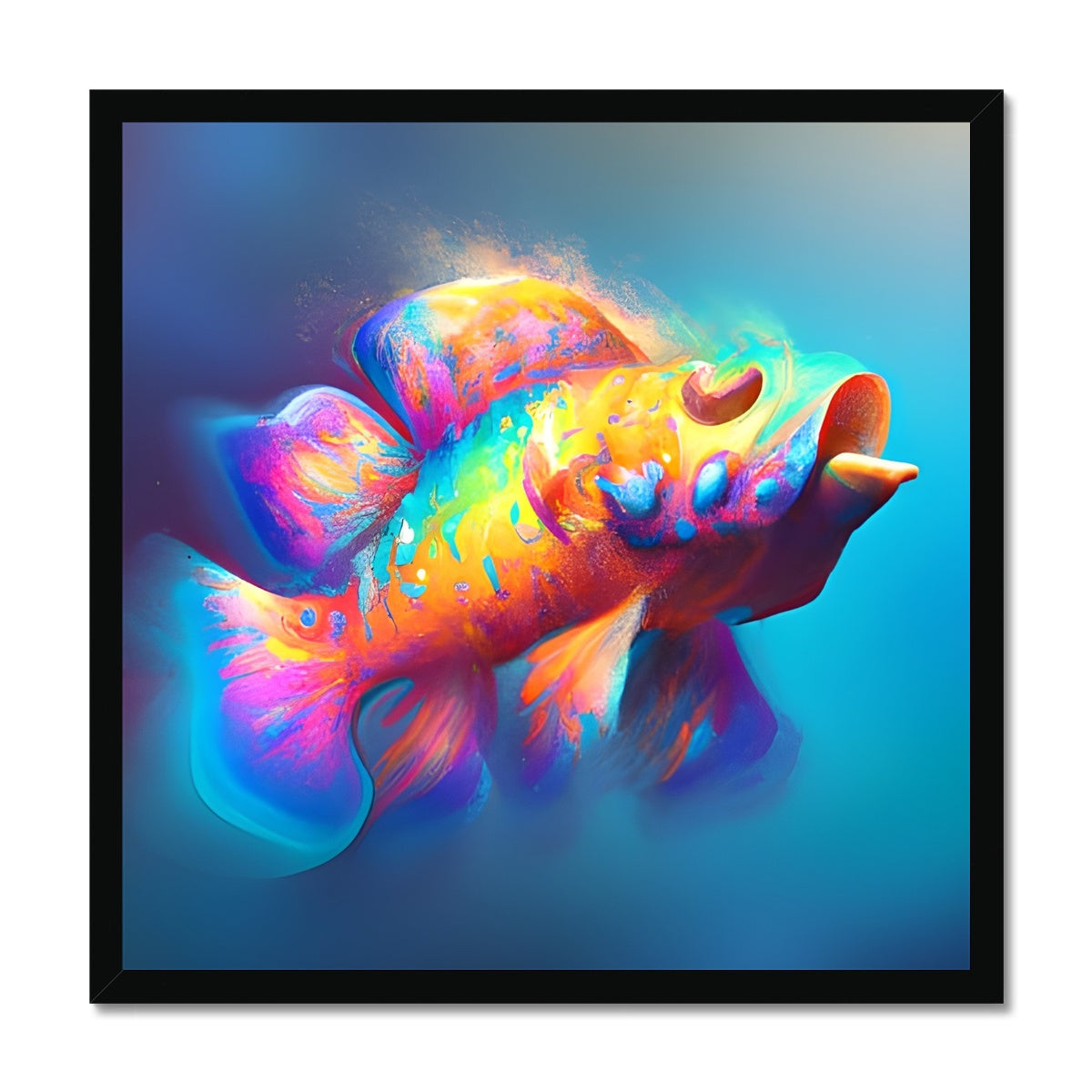 Big ol' Fish Framed Print Prodigi