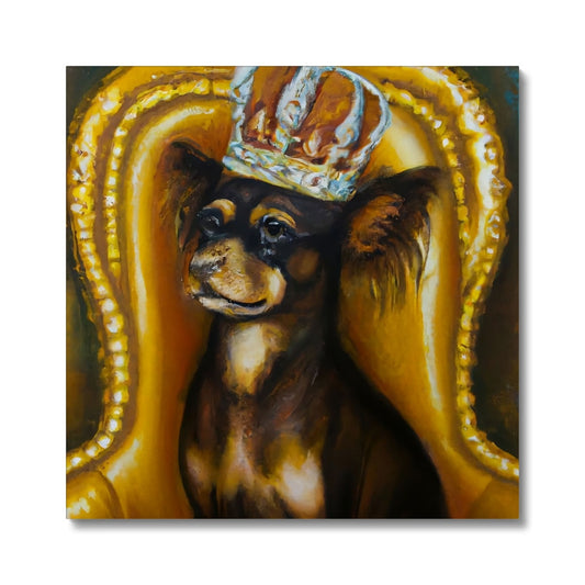 Dog King Canvas Prodigi