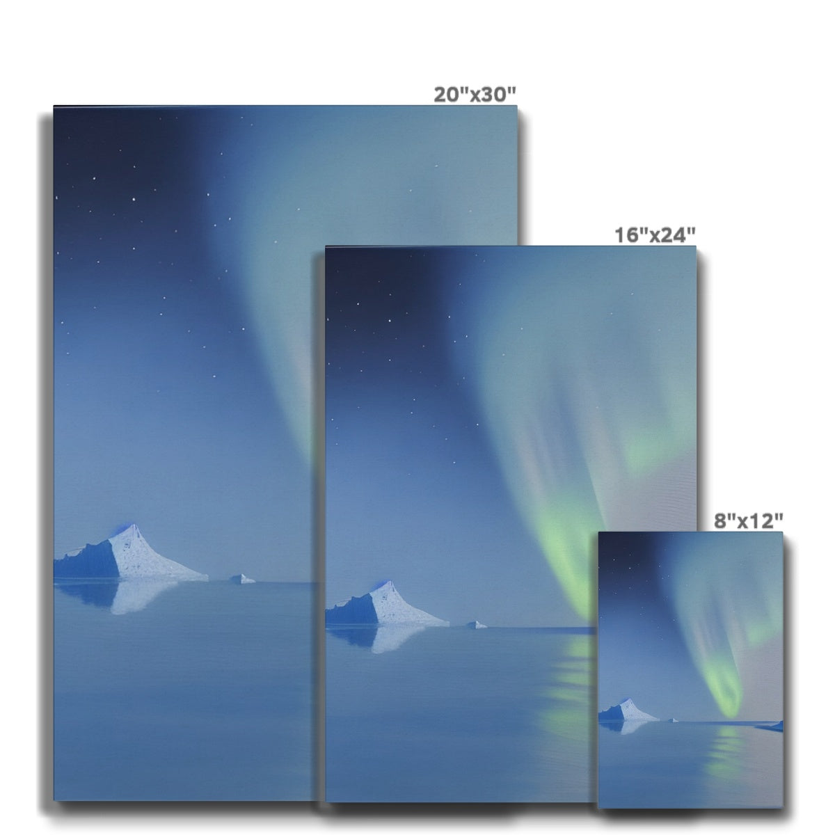 Aurora In A Ice World Eco Canvas Prodigi