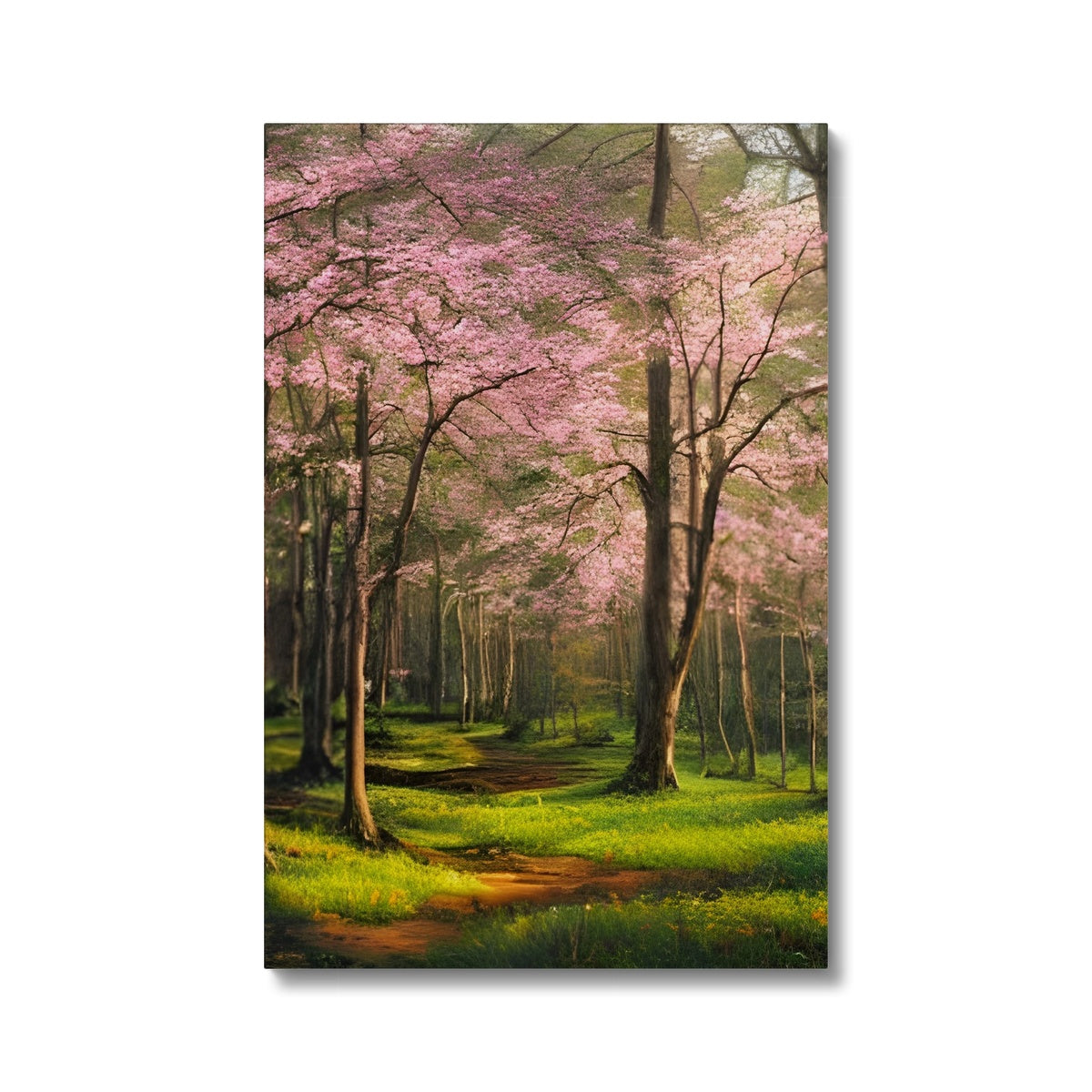 Cherry Blossom in a Forest Eco Canvas Prodigi