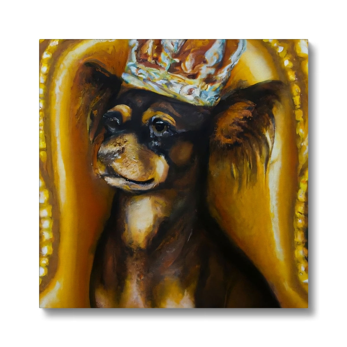 Dog King Eco Canvas Prodigi