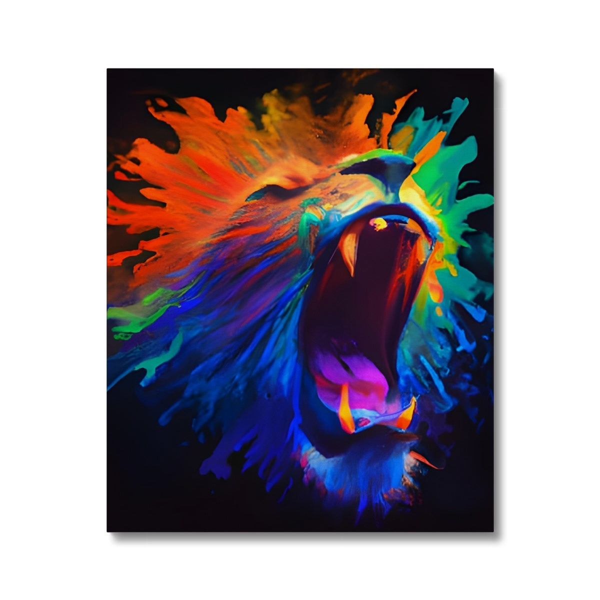 Lions Rainbow Roar Canvas Prodigi