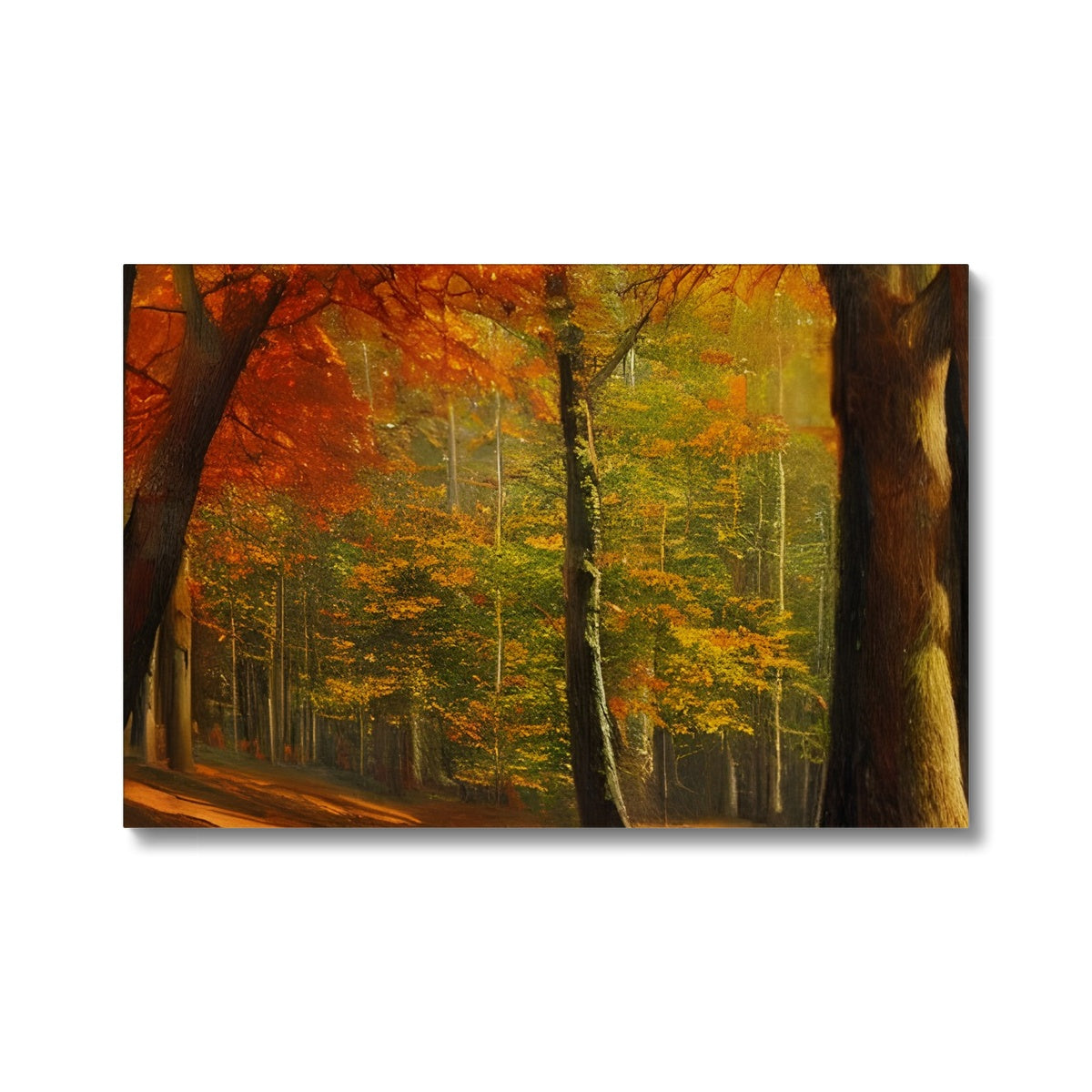 Forest kissed by Autumn  Eco Canvas Prodigi