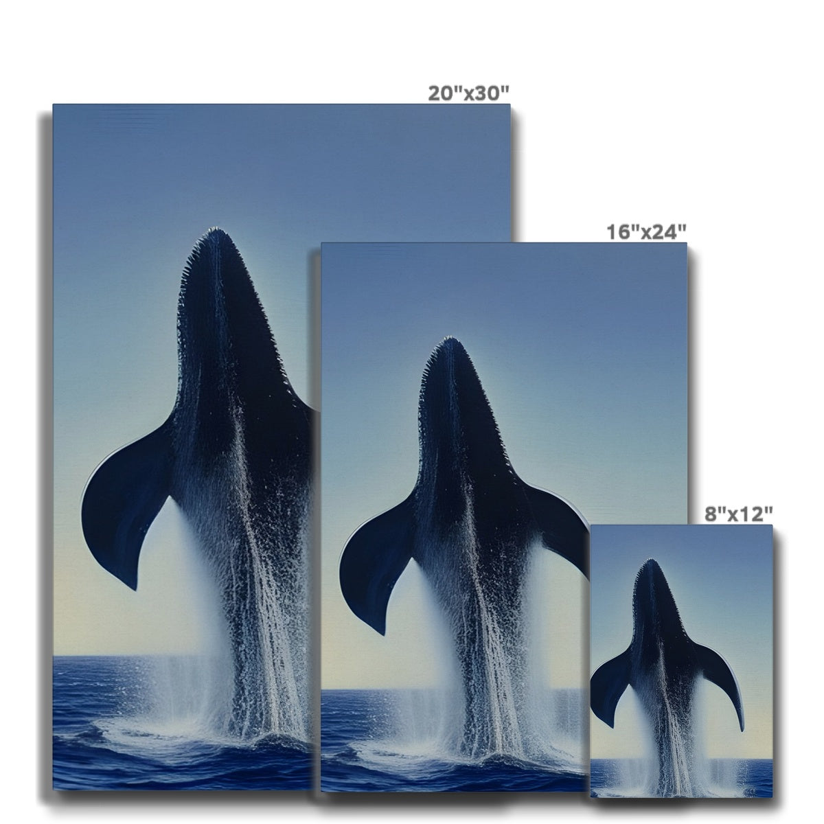 Rising Whale Eco Canvas Prodigi