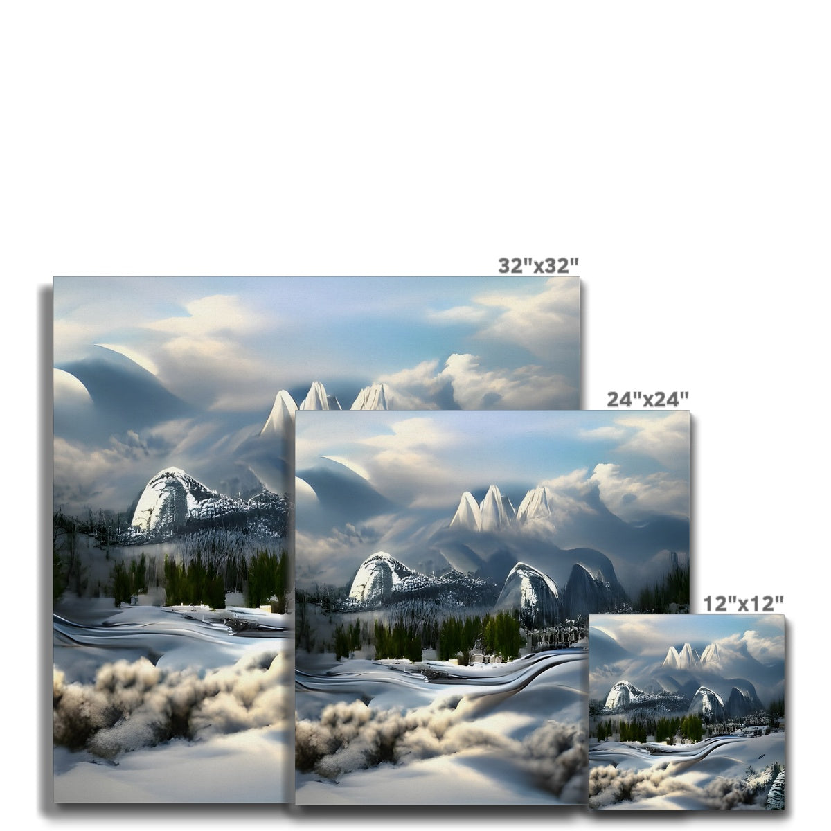 Winter Wonderland Canvas Prodigi