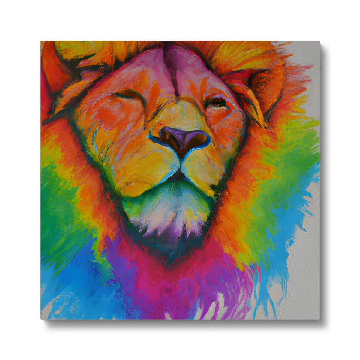 Rainbow Lion Eco Canvas Prodigi