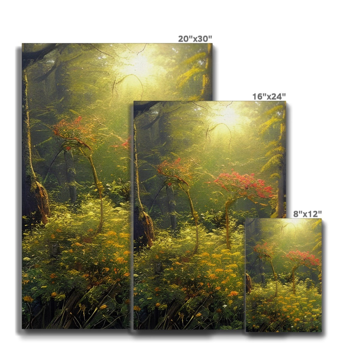 Flower of Hope in the Forest Eco Canvas Prodigi