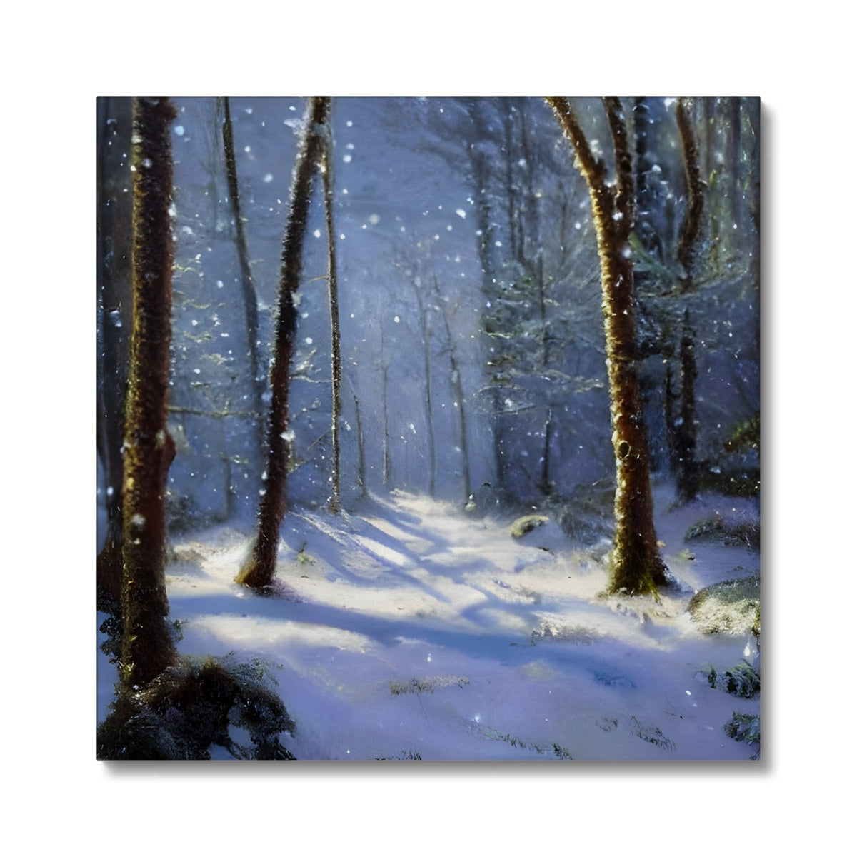 Snowy Forest Canvas Prodigi