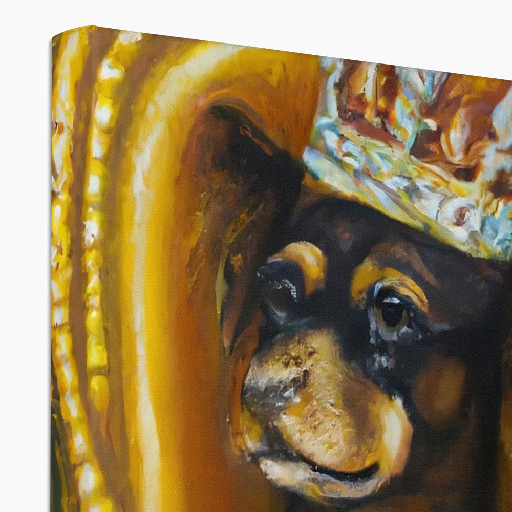 Dog King Eco Canvas Prodigi