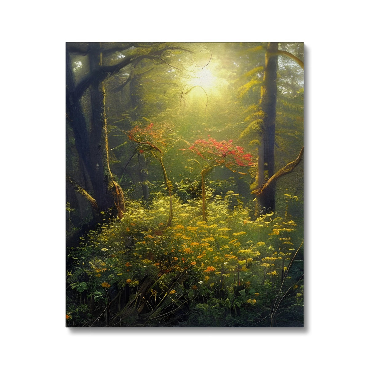 Flower of Hope in the Forest Canvas Prodigi