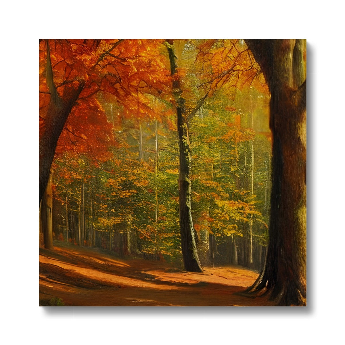 Forest kissed by Autumn  Eco Canvas Prodigi