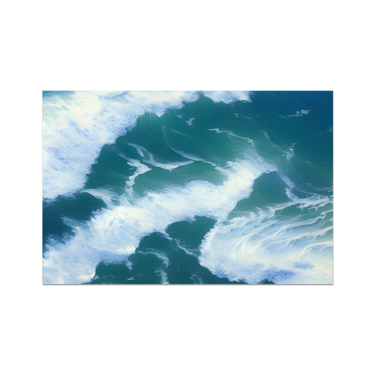 Colliding Waves Fine Art Print Prodigi