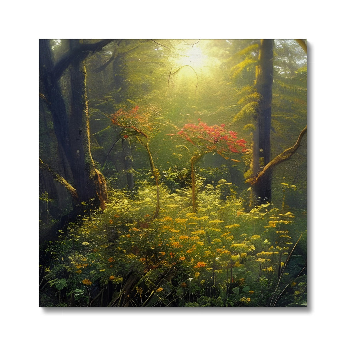 Flower of Hope in the Forest Canvas Prodigi