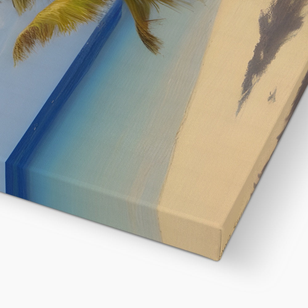 Calm Palm Beach Eco Canvas Prodigi