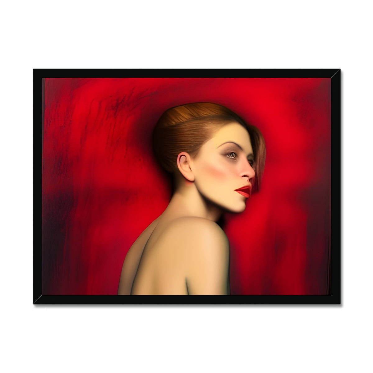 Red Temptation Framed Print Prodigi