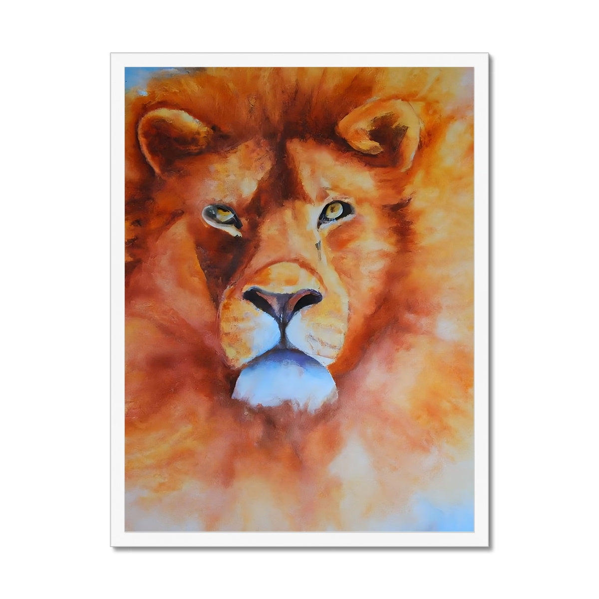 Majestic Lion Framed Print Prodigi