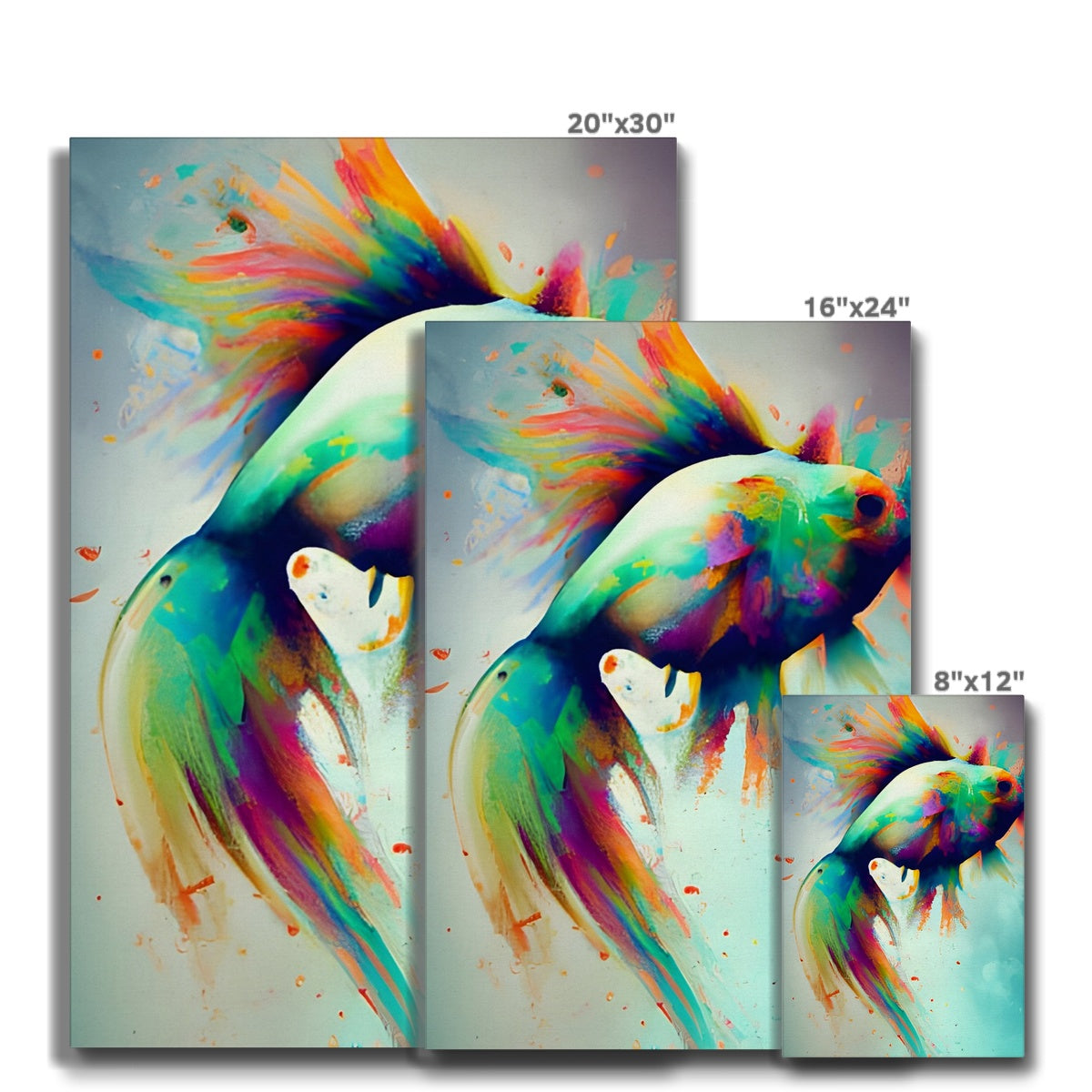 Jumping Fish Eco Canvas Prodigi