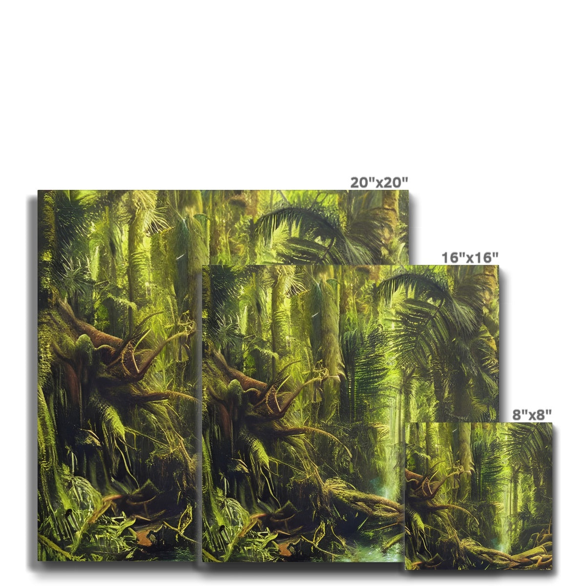 Wild Jungle  Eco Canvas Prodigi