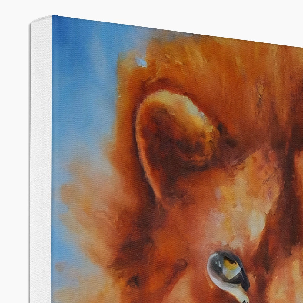 Majestic Lion Canvas Prodigi