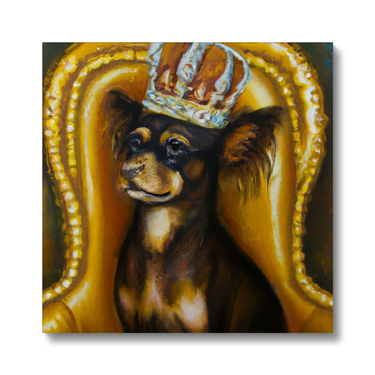 Dog King Eco Canvas Prodigi