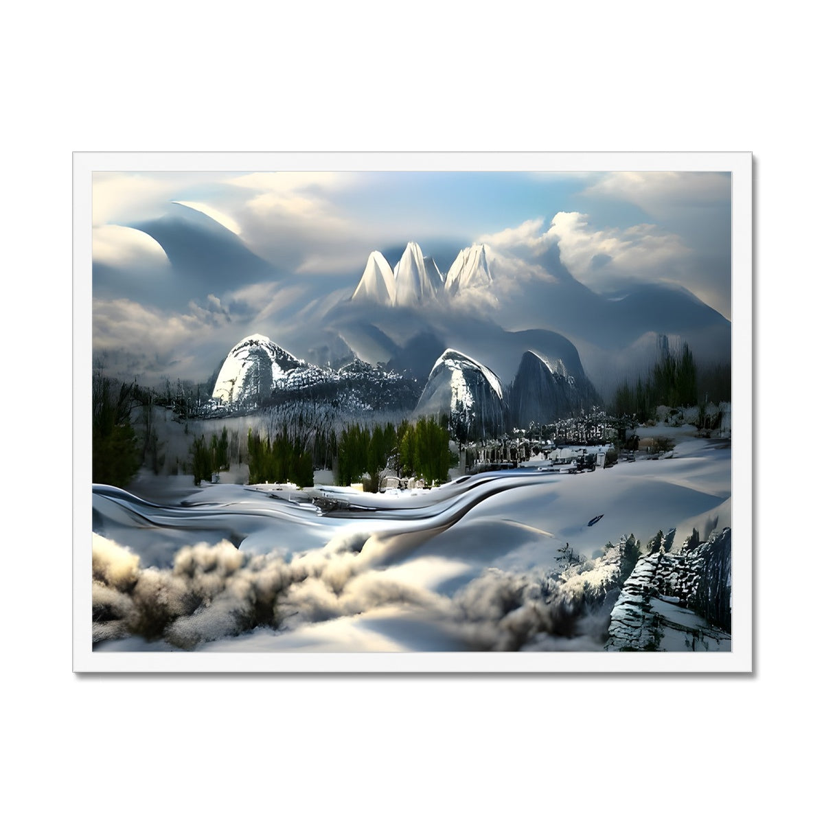 Winter Wonderland Framed Print Prodigi