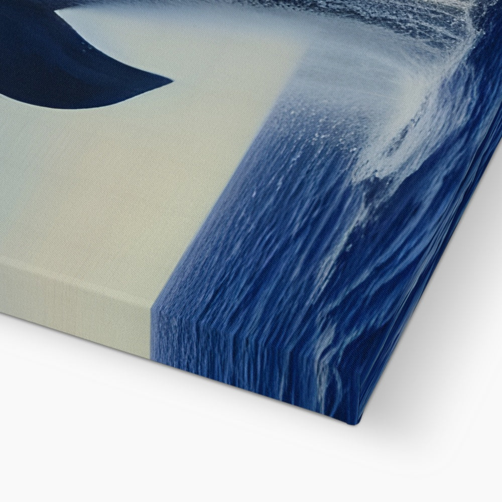 Rising Whale Canvas Prodigi