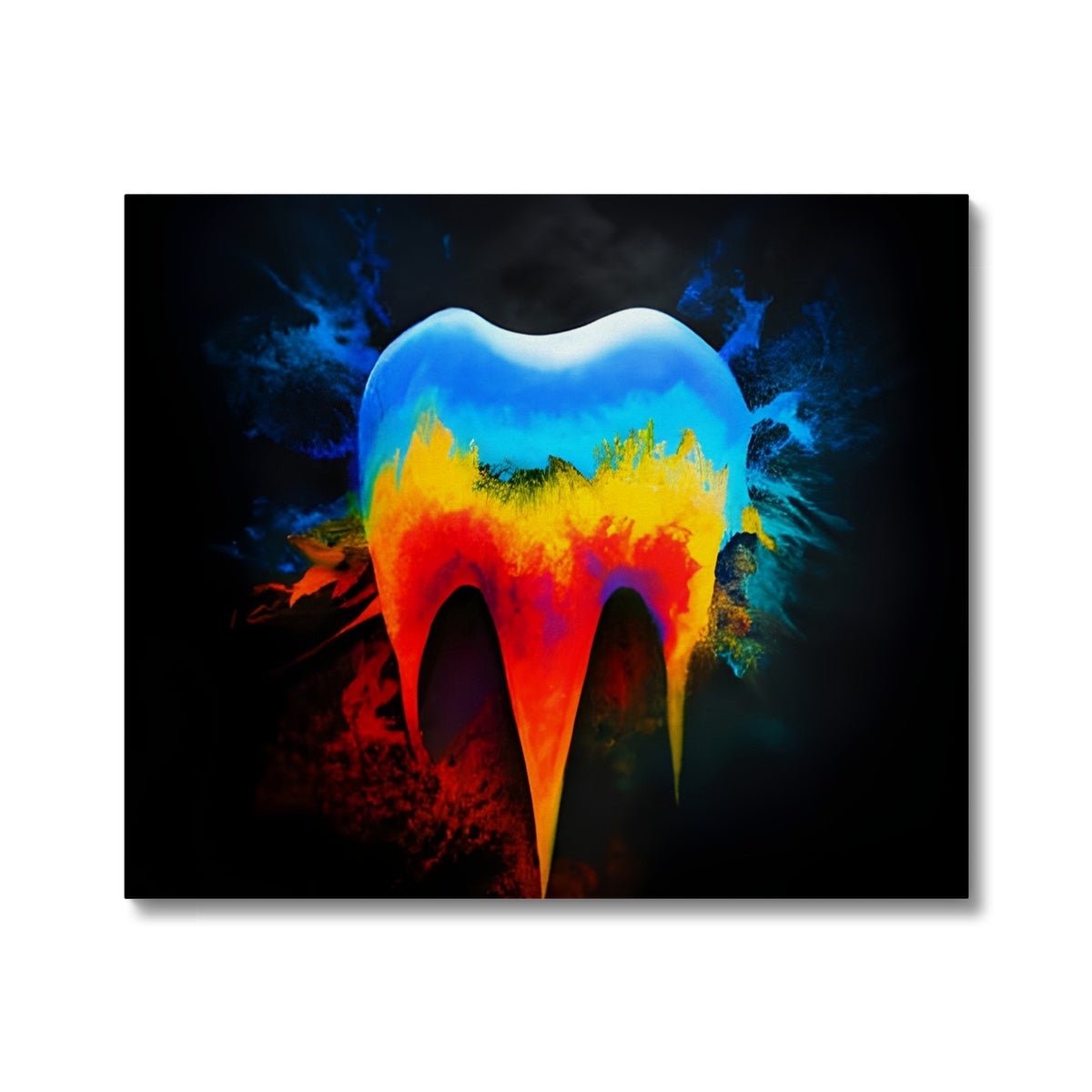 Hot to Cold Tooth Canvas Prodigi