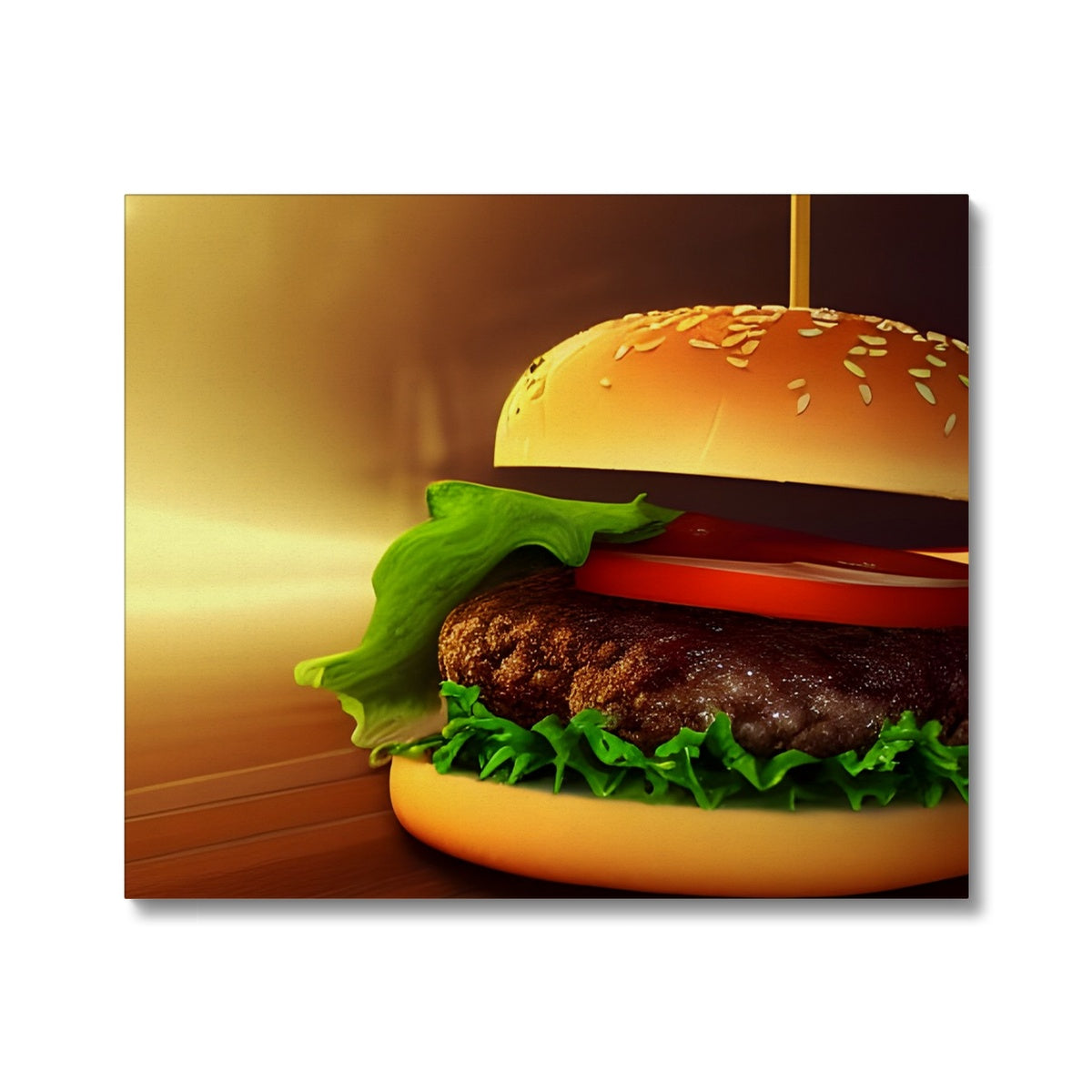 Burger Highlight Canvas Prodigi