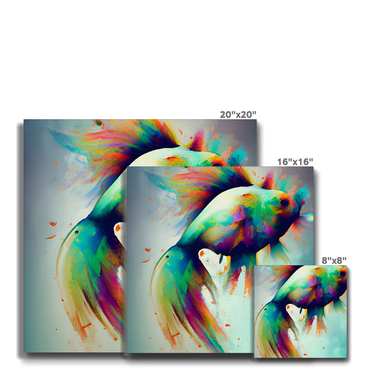 Jumping Fish Eco Canvas Prodigi