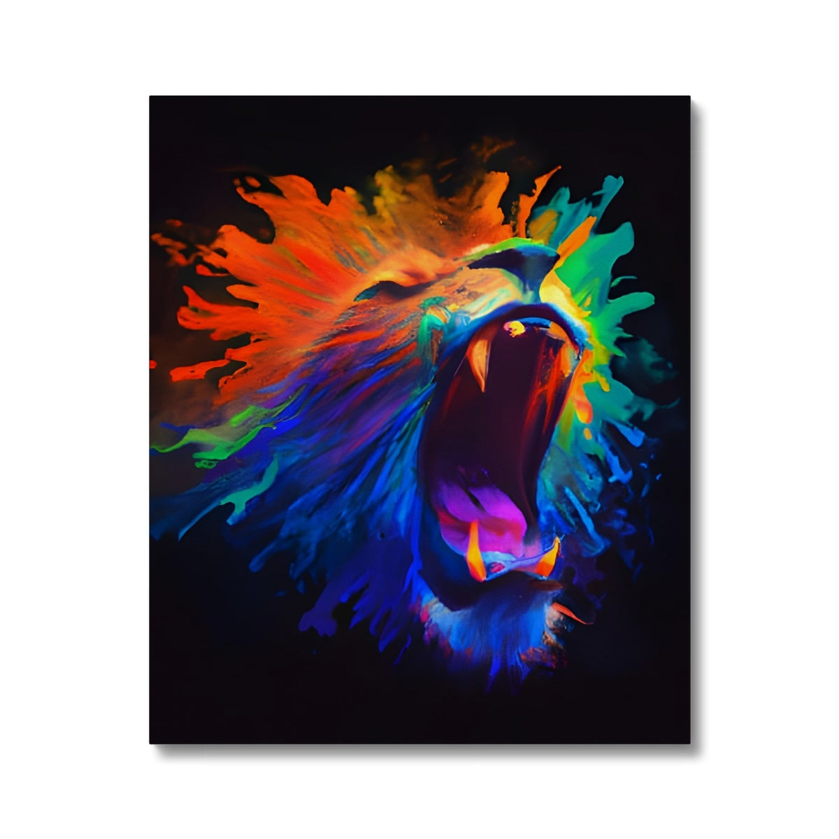 Lions Rainbow Roar Canvas Prodigi