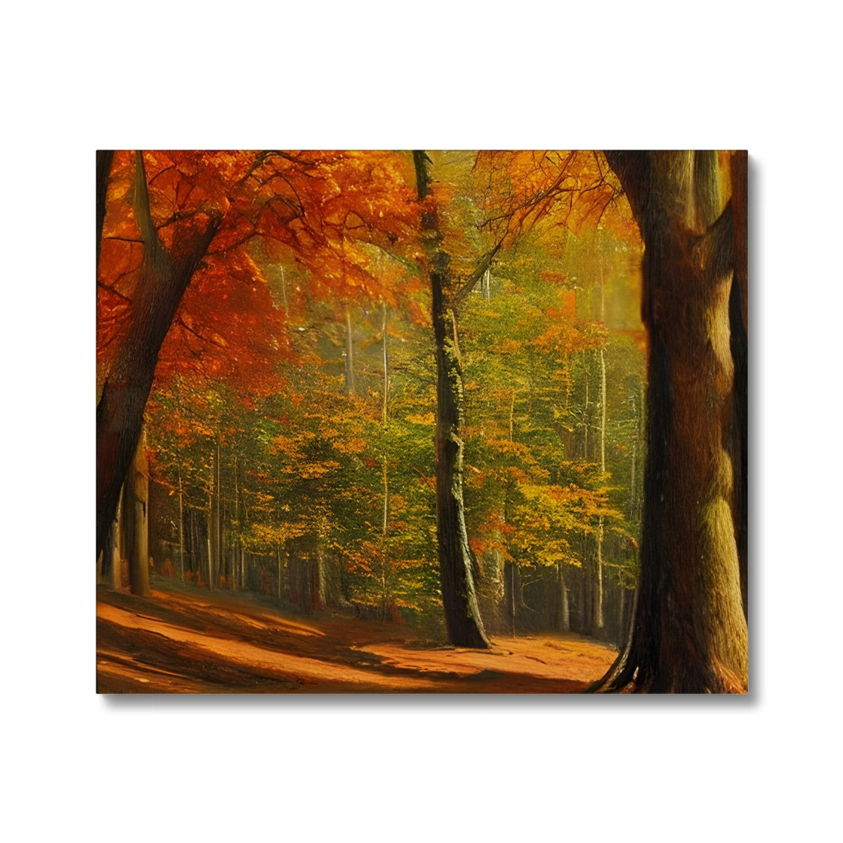 Forest kissed by Autumn  Canvas Prodigi