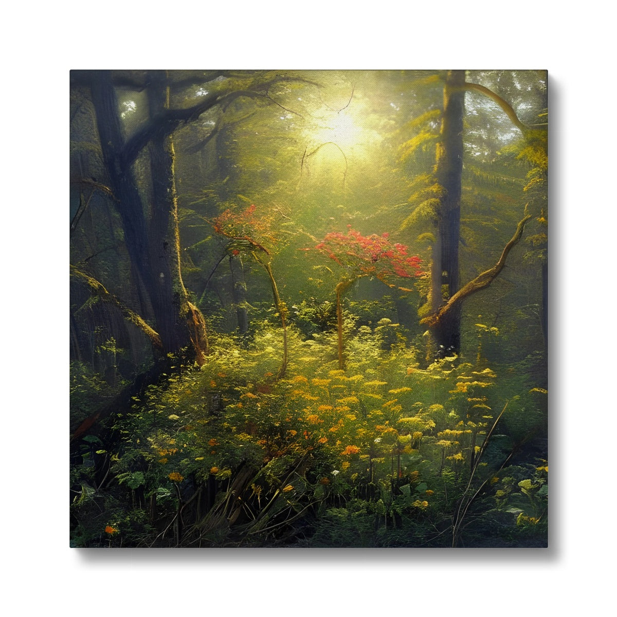 Flower of Hope in the Forest Eco Canvas Prodigi