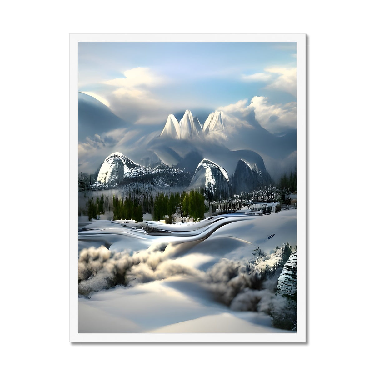 Winter Wonderland Framed Print Prodigi